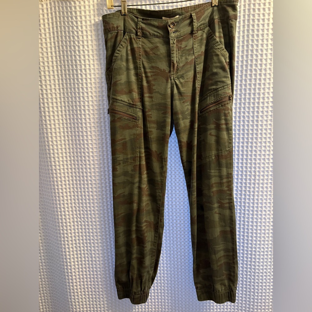 Matty M Green Camo Cargo Pants